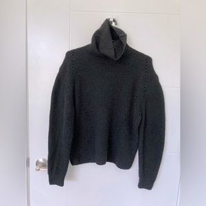 Topshop Black Turtleneck Sweater